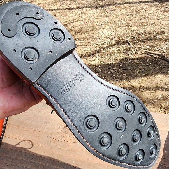 Allen Edmonds McCallister 10.5 E in Walnut with Dainite Soles - Picture 4 of 5